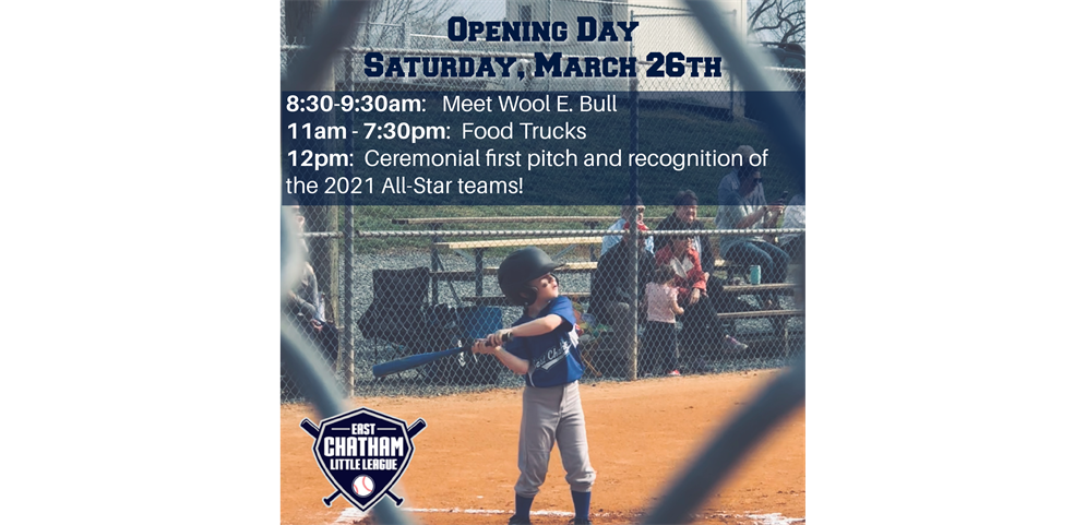 OPENING DAY!