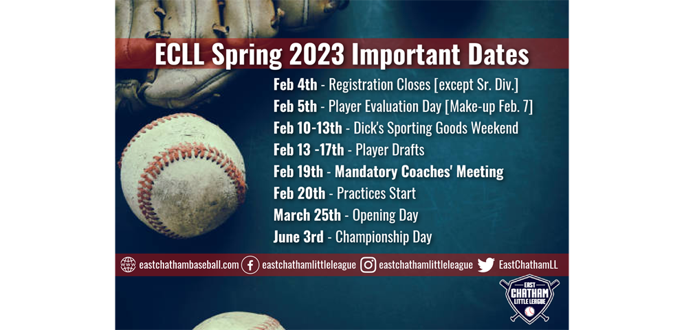 IMPORTANT DATES